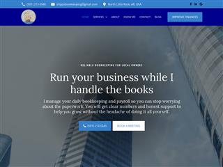Shipps Bookkeeping LLC website preview