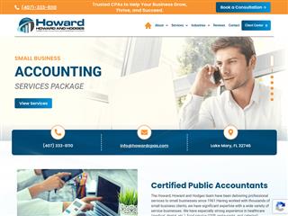 Howard, Howard and Hodges website preview