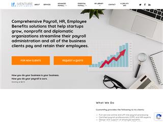 iVenture CustomPay website preview