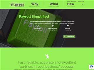 Express Data Systems, Inc. website preview